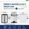 5 Gallon 100 Counts Strong Drawstring Trash Bags Garbage Bags