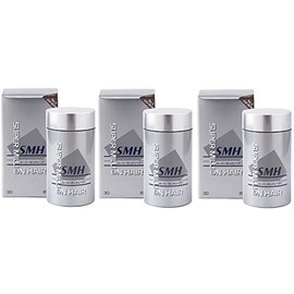 Super Million Hair LB3, 1.1 oz (30 g), No.3, Light Brown, Set of 3