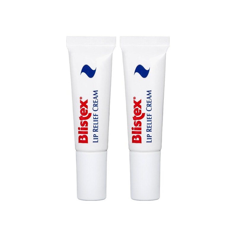 Blistex Lip Relief Cream Double Pack (6mL + 6mL) -