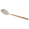 Carousel Home and Gifts 32cm Hammered Copper Metal Slotted Turner