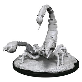 WizKids Deep Cuts Unpainted Miniatures: Wave 13: Giant Scorpion - Unpainted/Primed Dungeons and Dragons Miniature by WizKids – Compatible with DND and Other Tabletop RPG Games TTRPG