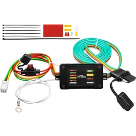Oyviny 56370 4-Way Trailer Wiring Harness for 2017-2024 Honda CR-V, Plug & Play Pure Copper Wires, Factory Tow Package Required