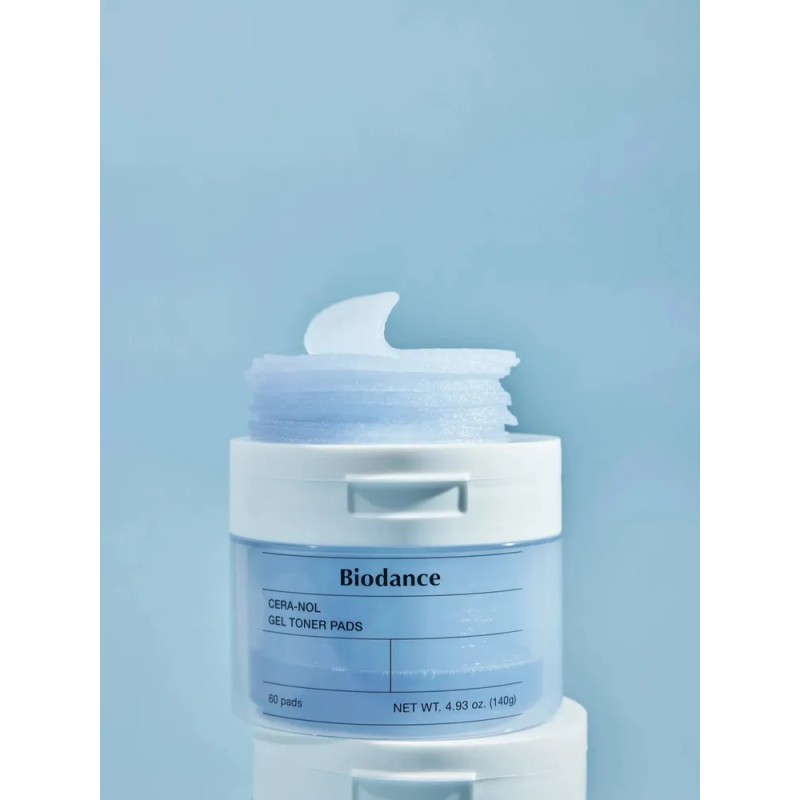 Biodance Cera-nol Gel Toner Pads 60p - Kbeauty