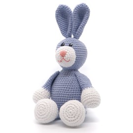 Wundaffles Beginner Crochet Kit - Bunny Rabbit. Learn to Crochet Craft Set.