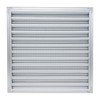 Fits 24x24 Wall Opening Anodized Aluminum Exterior Wall Vent by