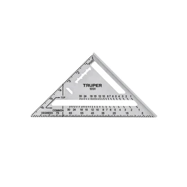 Truper ET-7A, Escuadra 7" de aluminio para muros de yeso