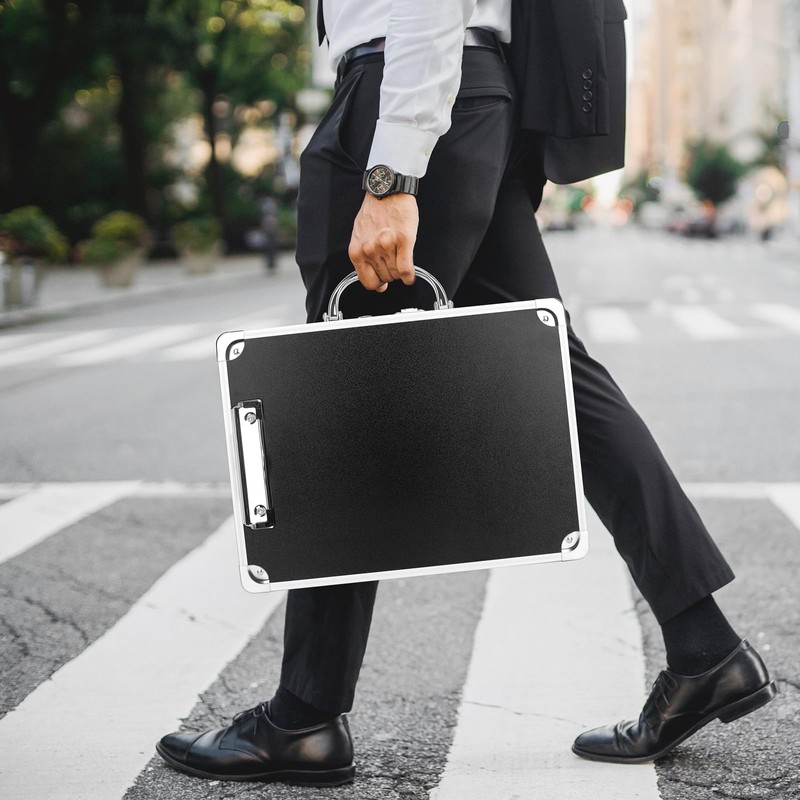 Pechor Clipboard with Storage Combination Lock Clipboards Briefcase Heavy Duty