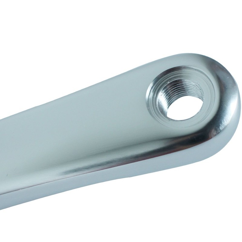 SENQI Fixed Gear Bicycle Crankset 44T 170mm Silver