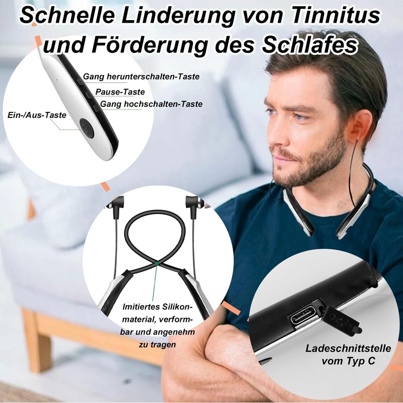 Tinnitus Infrared Ear Plugs (A)