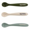 KoolBaby Juego De Cucharas Para Bebé De Silicón Kool Baby