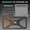 No Drill Front Bumper License Plate Mount Compatible with Infiniti