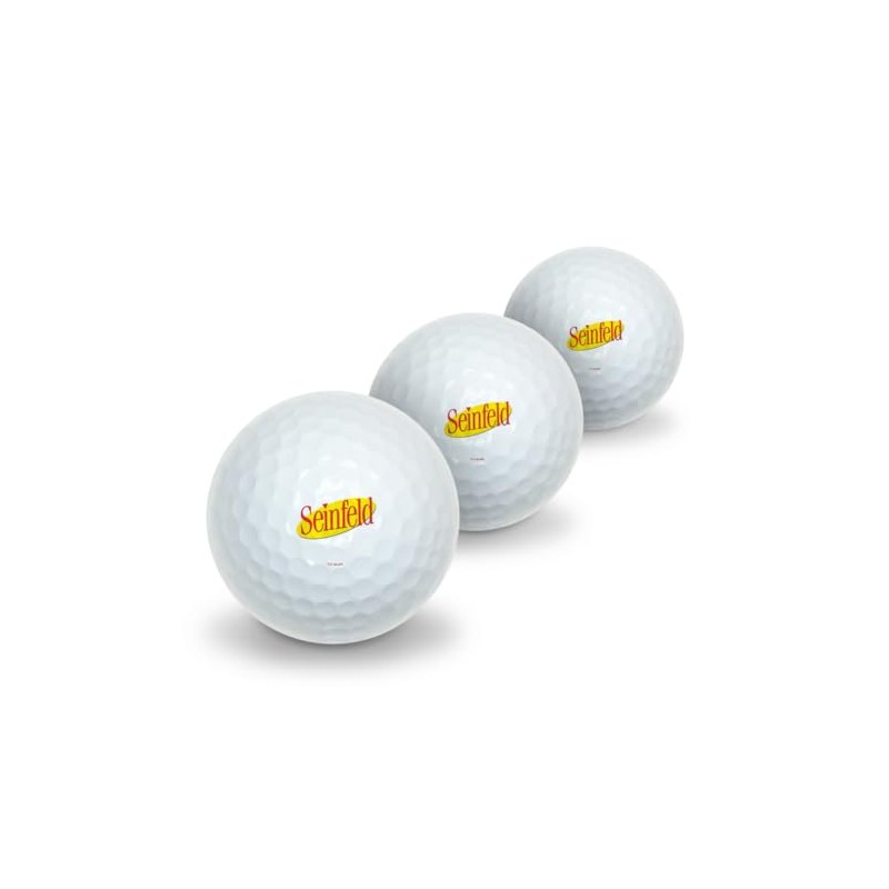 Seinfeld Logo Novelty Golf Balls 3 Pack