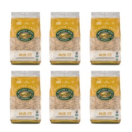 Nature's Path Organic Whole O's Cereal, 26.4 oz (Pack of 6), Gluten Free, Non-GMO, Earth Friendly Packaging