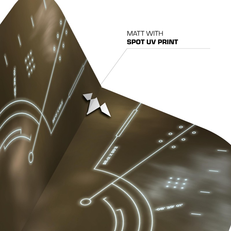 Mission Darts | Solo Dart Flights | 100 Micron |