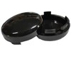 ZYTC Black Harley Indicator Lens Cap Lenses Pack of 2