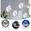 Peevisap Pack of 24 2 cm Crystal Ball, Suncatcher, Crystal