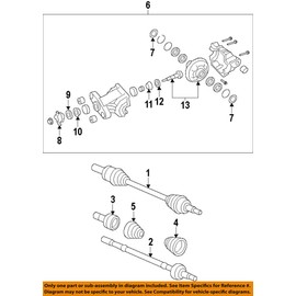 General Motors 92230580, Axle Shaft Seal