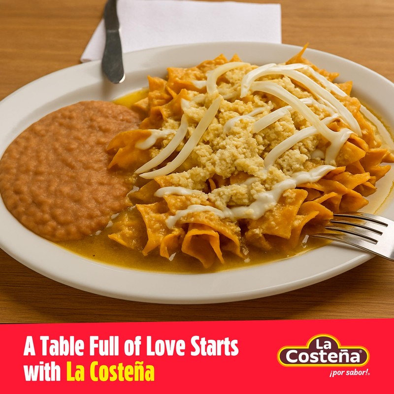 La Costeña Refried Pinto Beans - Ready-to-Eat Canned Refried Beans