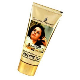 Husain Shascrub Herbal Ayurvedic Face and Body Scrub Latest International Packaging (1.4 oz.  40 g)                                                   