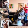 LS Tijeras Barbero Cabello Estilista Inoxidable Portátil Kit