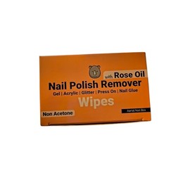 Nail polish remover wipes with Rose Oil
