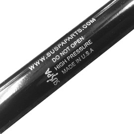 Set of Two Gas Spring/Prop/Strut/Shock Struts with 17" Extended Length x 11" Compressed Length and 38 LB Pressure (76 LB Pressure per Set)
