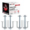 Tool Box Clamp 4 Pack - Heavy Duty Universal Aluminum