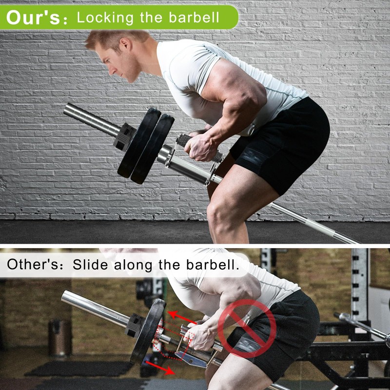 Kipika V Bar Row Landmine Handle Attachment for Barbell Bar,