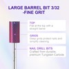 3/32" Large Barrel Bit Tungsten Carbide Nail Drill Bit Safety