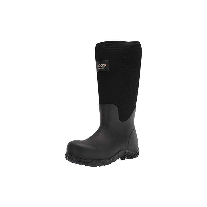 Bogs Men's Workman 17-Inch Composite Toe Rainboot Rain Boot, Black,