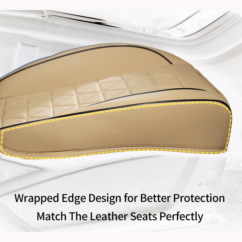 WinxMatrs Leather Front Car Seat Cover - Bottom Car Seat