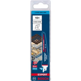 Bosch Professional 10 x Expert ‘Multi Material’ S 956 XHM Reciprocating Saw Blade (for Cast Iron, Length 150 mm, Reciprocating Saw Accessories)