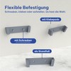 Wall Mount Suitable for TP-Link M7450 M7650, Gluing or Screws,
