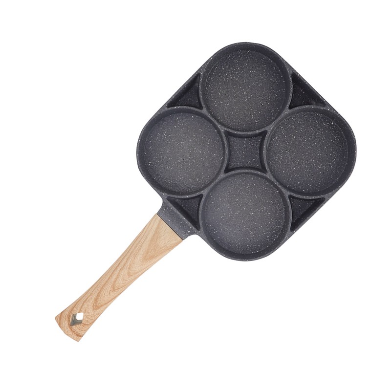 4 Hole Frying Pan Non Stick Heat Resisting Omelet Pan