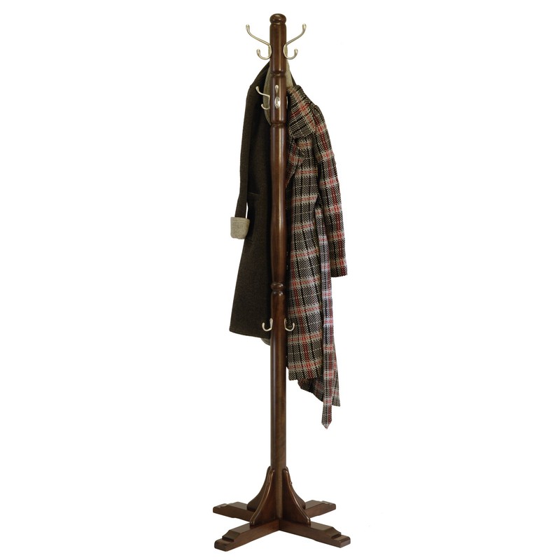 Winsome Wood Jera Coat Tree, Cappuccino