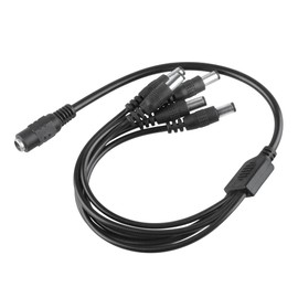 J-ZMQER Guitar Effect Pedal Daisy Chain Power Supply 5 Way Cables Splitter Adapter Cable