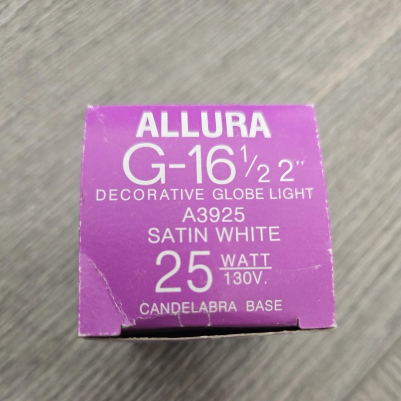 Allura **NEW** Allura A3925 25W 2” Round Decorative Satin White