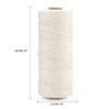 G2PLUS 200M Beige Gift String Twine, 1.0MM Cotton Wrapping Bakers