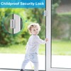 GreaTalent 3Pack Home Security Door Reinforcement Lock, Childproof Door Lock