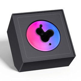 UNOHOUS Ferrofluid Music Visualizer, Ferrofluid Rhythm Music Lamp, RGB Light Ferrofluid Speaker Music Mate, Dancing Ferrofluid Sculptures for Desk,Office,Bedroom