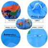 Storage Bean Bag Chair 26 Inch Beanbag Cover with Zipper