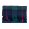 100% Soft Lambswool Clan Tartan Scarf Unisex 30cm x 180cm