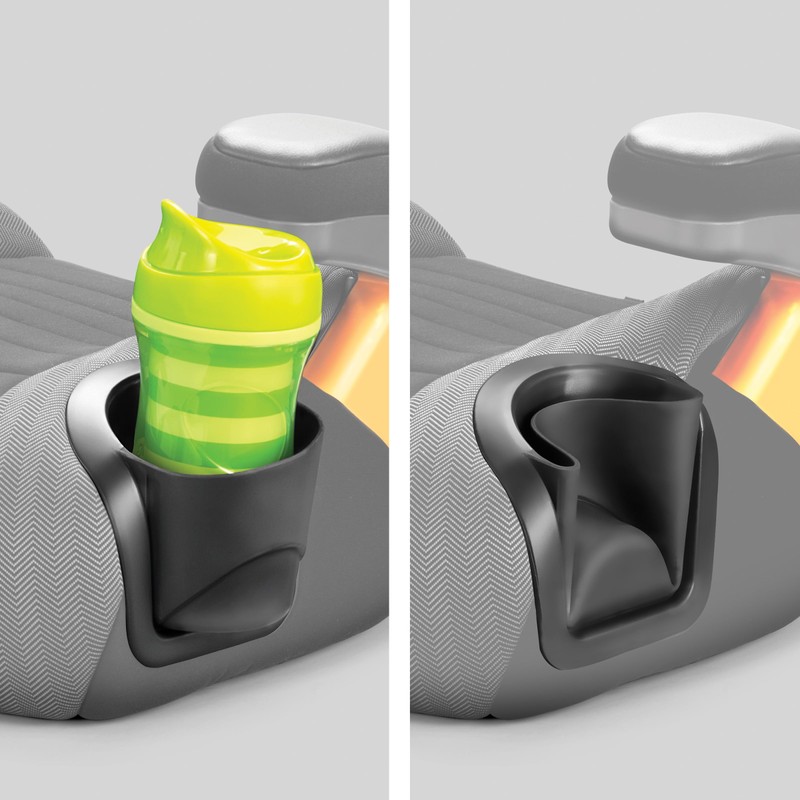 Chicco GoFit® ClearTex® Plus Backless Booster Car Seat, Latch Attachment,