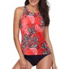 Holipick Traje de baño Tankini de Dos Piezas para Mujer,