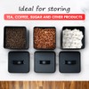 Plexon Canisters Sets for the Kitchen, Kitchen Canisters for Countertop
