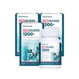 3 boxes (75-day supply) of bovine cartilage chondroitin 1200+, boswellia, calcium, green-lipped mussel, rice bran, vitamin D, magnesium, and calcium / 소연골 콘드로이친 1200+ 3박스(75일분) 보스웰리아 우슬 칼슘 초록잎홍합 미강 비타민D 마그네슘 칼마디