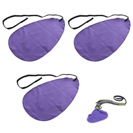 3 Pieces Saxophone Cleaning Cloth, Purple Cleaning Cloth, Multifunctional Cleaning Cloth, Saxophone Maintenance Cloth, Easy Cleaning Props
