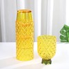 Supreme Housewares Pineapple Shape Plastic Tumblers, Reusable BPA-Free Acrylic Stackable