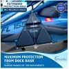 Sailortenx PWC Jet Ski Fender Bumper Soft Loop Cleats Jet