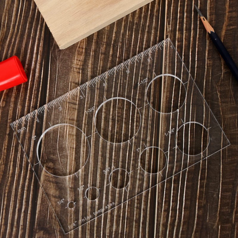 Router Template, Circle Router Insert Templates, Decorative Router and Decorative